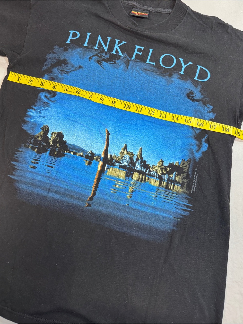 PINK FLOYD Wish You Were Here Vintage 1992 Brockum World wide Tee Shirt L EUC - Picture 4 of 9